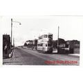 Tram Photo GLASGOW Cunarder Tramcar Car 1341 Co...