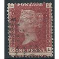 1858 SG43 1d Red Plate 106 Good/Fine Used Check...