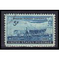 Used 958 5c Swedish Pioneers Very Fine KA5206