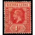 Sierra Leone 1912 King George V 1d Used Stamp