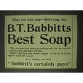 1900 Babbitt's Best Soap Ad - When you want soa...