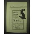 1922 Grant Rotary Vibrating Riveter Ad