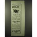 1922 Athol-Starrett Vise Ad - A Notable Line