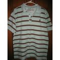 Men's Gap Athetlic Fit Striped SS Polo Shirt - ...