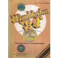 WIMBLEDON 84' LAWN TENNIS CHAMPIONSHIPS officia...