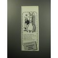1957 Western Union Telegraphic Money Orders Ad - A trader of horses named Clay