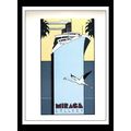 Orig 80s Patrick Nagel Print MIRAGE GALLERY CA ...