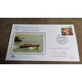 Cox Signed 1991 GB Cover - RNLI Lifeboat Hermio...