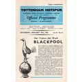 1962/63 Tottenham Hotspur / Spurs vs Blackpool ...
