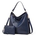 Women Vegan Leather Handbags Tote Purse Shoulde...