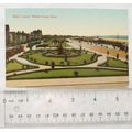 vintage postcard Beach Lawns, Weston Super Mare