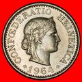 Ⰶ LIBERTY (1879-2025): SWITZERLAND★10 RAPPEN 19...