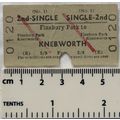 1964 British Transport Board ticket 2nd single ...