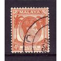 MALAYSIA STRAITS SETTLEMENTS 1938 SG280 4c ORAN...