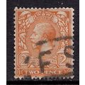 GB 1912 - 21 KGV 2d Orange Die 1 Wmk 100. (K63 )