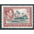 Solomon Islands 1939 SG62 1 1/2d Blue-Green & C...