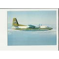 Aviation TEBESTI AIR TRANSPORT F27 Postcard by ...