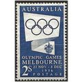 Australia 1954 SG280 2/- Deep Bright Blue Olymp...