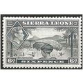 Sierra Leone 1938 SG195 6d Grey Mounted Mint . ..