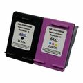 Compatible with HP 60XL Black and HP 60XL Tri-C...
