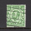 George V - 1912 - ½d Green (sg339) Used #1