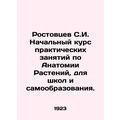Rostovtsev S.I. Initial course of practical les...