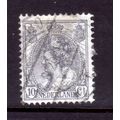 NETHERLANDS 1898 SG 179 10c GREY FINE USED #6