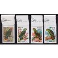 Brazil Sg1866 - Sg1869 Lubrapex 80 Parrots set ...