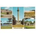 Holkham Norfolk Multiview Postcard 0619