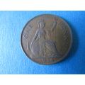 1938 GEORGE VI ONE PENNY FREE POST. (j) AAJ
