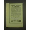 1912 Guaranty Trust Company of New York Ad - Safe