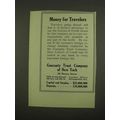 1912 Guaranty Trust Company of New York Ad - Tr...