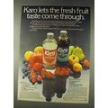 1978 Karo Corn Syrup Ad - Fresh Fruit Taste