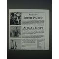 1989 Travcoa Tours Ad - Travcoa South Pacific