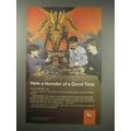 1990 TSR Dungeon Board Game Ad - Have a monster of a good time