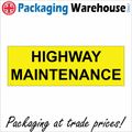 TR176 HIGHWAY MAINTENANCE SIGN REPAIRS MOTORWAY...