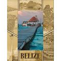 Belize Laser Engraved Wood Picture Frame Portra...