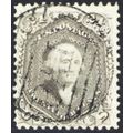 78a, Used VF 24¢ "PAID" Cancel - With PFC Certi...