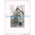 COLMAR, HOUSE OF HEADS, FRANCE, BOOK ILLUSTRATI...