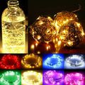 20/50/100 LED Battery Light Rice Wire Copper Fa...