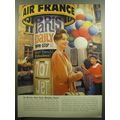 1960 Air France Airline Ad - Au revoir, New York - Bonjour, Paris