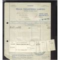 MAUN INDUTRIES LTD,MANSFIELD,NOTTIN GHAMSHIRE, ...