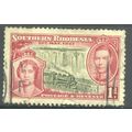 Southern Rhodesia 1937 - SG36 - 1d olive & red ...