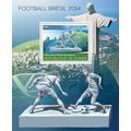 GUINEA 2014 SHEET MNH BRAZIL WORLD CUP FOOTBALL...