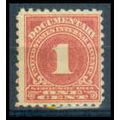 Used R196 1c Series of 1914 Barely Clears WA1789