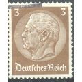 Germany 1934 - 3pf brown - President Von Hinden...