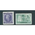 canada stamps sg461 sg 461 coronation mnh and s...