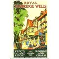 Advertising SOUTHERN RAILWAY ROYAL TUNBRIDGE WE...