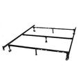 Heavy Duty 7-Leg Metal Bed Frame / Adjust to fi...
