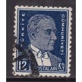 Turkey 1933 Kemal Ataturk 12k Fine Used SG 1133...